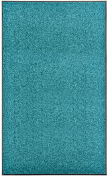 Käytävämatto, 90x150cm, pestävä, sinivihreä