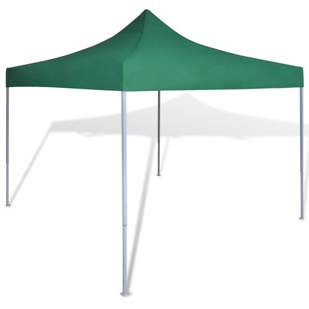 Pop-up teltta kokoontaitettava, avoin, 3x3m, vihreä