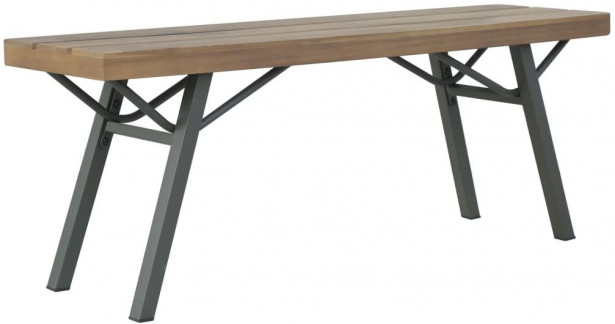 Puutarhapenkki 120 cm akaasiapuu