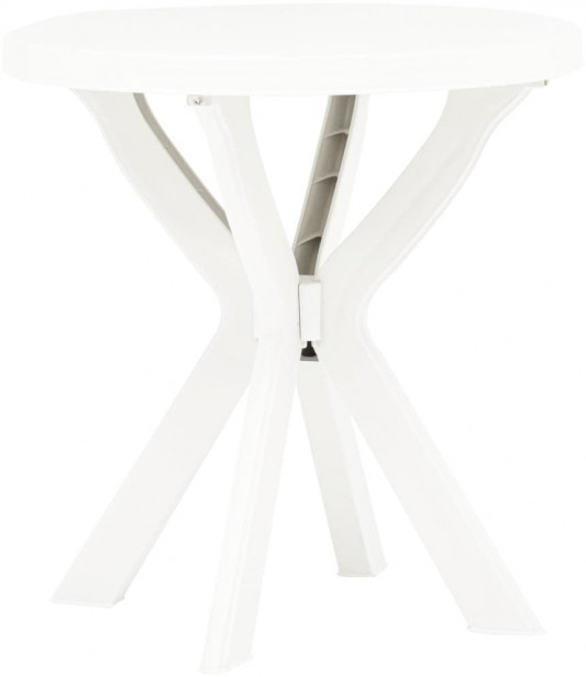 Bistropöytä valkoinen 70 cm muovi_1