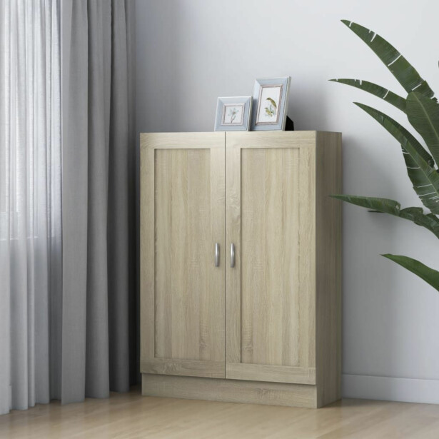Kirjahylly sonoma-tammi 82,5x30,5x115 cm lastulevy_1