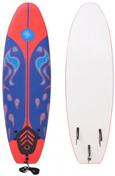 Surffilauta, 170cm, sininen/punainen
