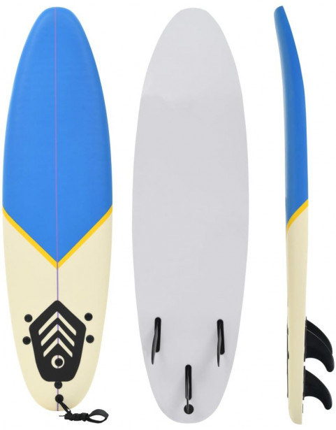 Surffilauta, 170cm, sininen/kerma