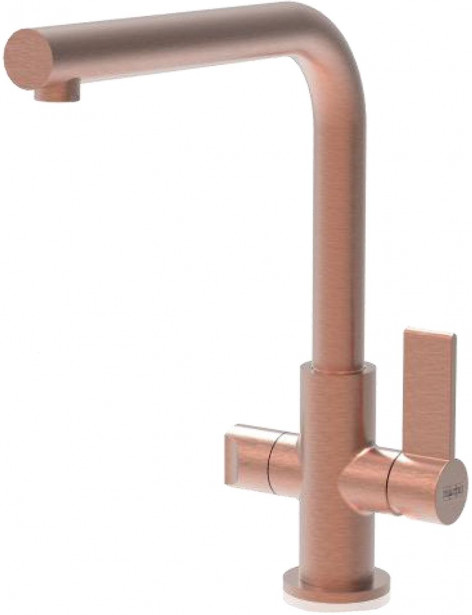 Keittiöhana Franke HS Neptune Swivel Spout, L-juoksuputkella, APK-liitännällä, kupari