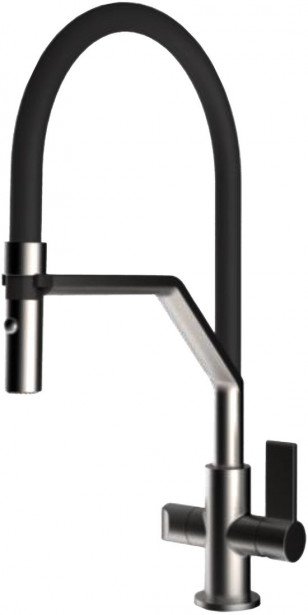 Keittiöhana Franke HS Neptune Swivel Spout Semi-Pro, taittuvalla juoksuputkella, APK-liitännällä, rst