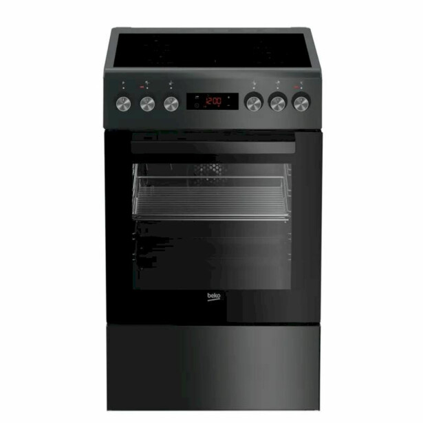 Keraaminen liesi Beko FSE57310GAS, 50cm, musta
