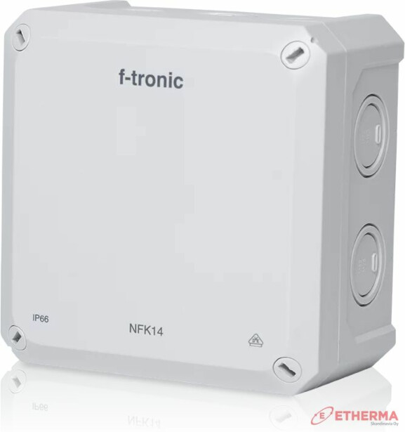 Asennuskotelo F-Tronic,180x180x93mm, IP66