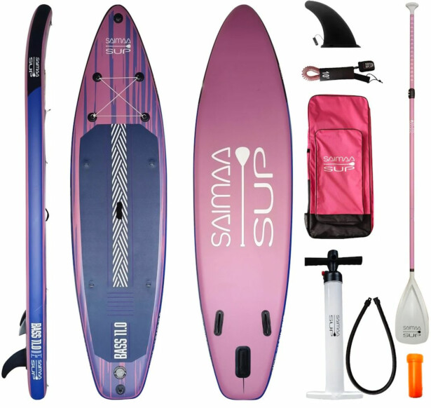 SUP-lautasetti Saimaa, Bass 11.0 2024, violetti