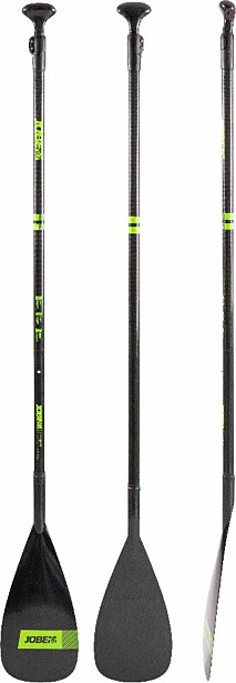 SUP-mela Jobe 180-220cm hiilikuitu musta