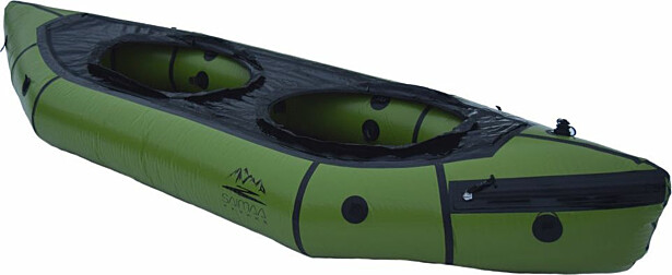 Packraft Saimaa Kayaks Adventure Twin vihreä