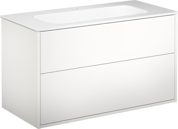 Allaskaappi altaalla Gustavsberg Artic, 1000x465 mm, valkoinen