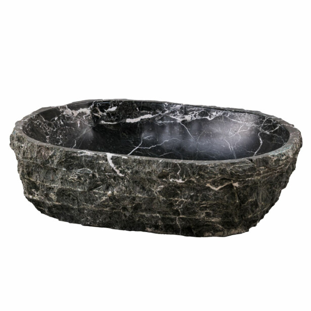 Pesuallas GemLook GL248, marmori, tasolle asennettava, ei hananreikää, 450x350x140 mm