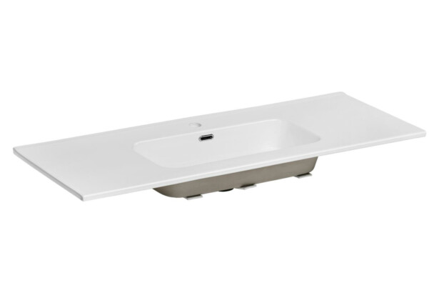 Pesuallas Interia 121x46x17 cm, valkoinen