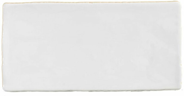Seinälaatta Natucer Cotswold 7.5x15cm, sileä, valkoinen
