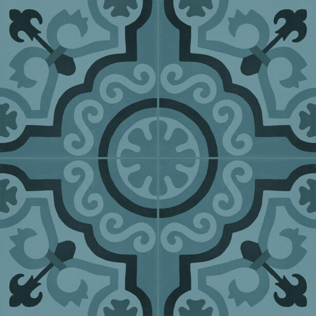 Lattialaatta Marazzi Tappeto 2, 20x20cm, sininen