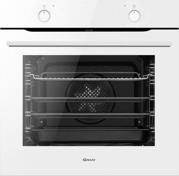 Erillisuuni Gram Pro Baking Fusion IO 18610-90 W 60cm valkoinen