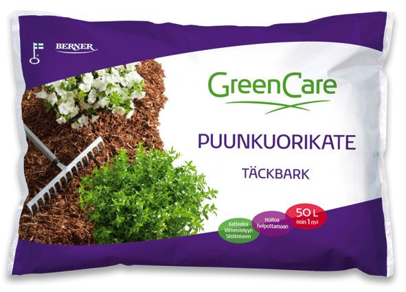 Puunkuorikate GreenCare, 70 säkkiä x 50 litraa/lava, 3500 litraa