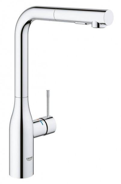 Keittiöhana Grohe Essence 30270000, ulosvedettävä suutin, DN15, kromi