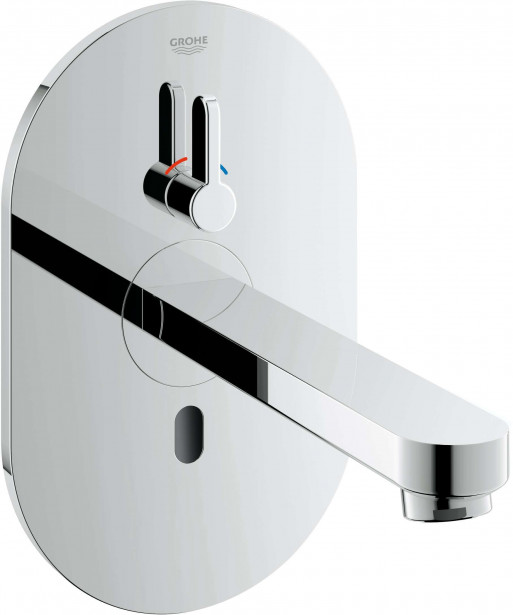 Pesuallashana Grohe Eurosmart Cosmopolitan E 6 V paristovirralla, piiloasennuksella