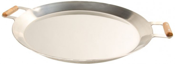 Muurinpohjapannu GrillSymbol FP-580-INOX, Ø 58cm,teräs