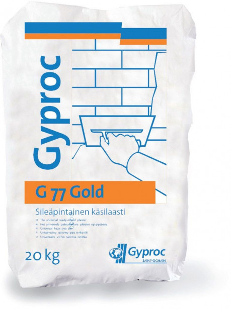 Kipsilaasti Gyproc G 77 Gold, 20kg