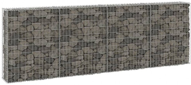Gabion kivikori kansilla galvanoitu teräs 300x30x100 cm