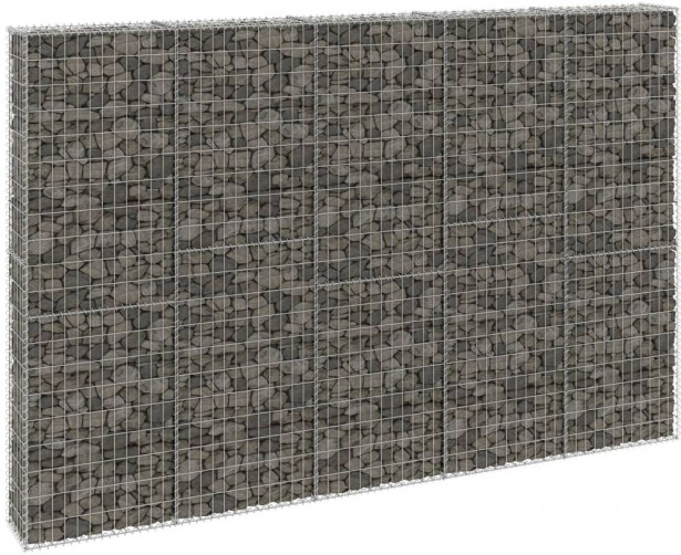 Gabion kivikori kansilla galvanoitu teräs 300x30x200 cm