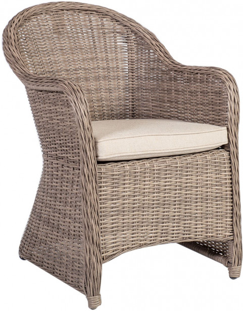 Nojatuoli Home4you Toscana 2kpl, hiekka/beige