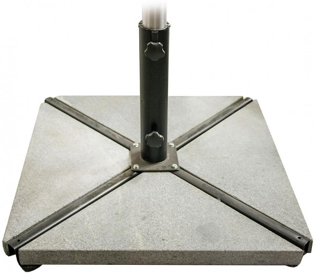 Aurinkovarjon painot, 4 kpl, 58kg, betoni