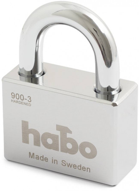 Riippulukko Habo 900-3, 60mm, teräs