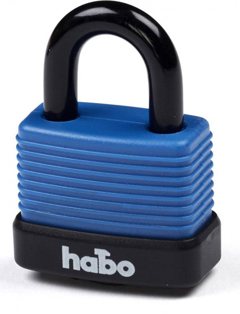 Riippulukko Habo 704-40, 22mm, sininen