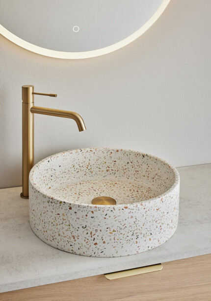 Malja-allas Hafa Circle Terrazzo, beige