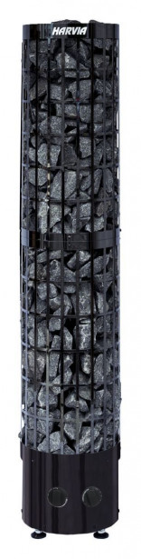 Sähkökiuas Harvia Cilindro PC66 Black Steel, 6.6kW, 5-9 m³, kiinteä ohjaus