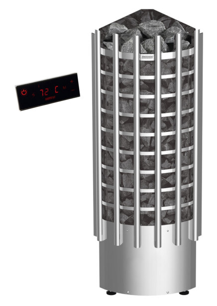 Sähkökiuas Harvia Glow Corner TRC90EE, 9kW, 8-14m³, erillinen ohjaus