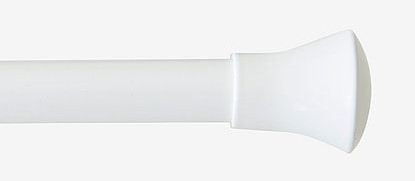 Verhotanko Hasta Vega Ø16/19mm, 130-240cm, valkoinen