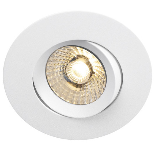 LED-alasvalo Hide-a-lite Comfort G3 Tilt 60°, Tune, valkoinen
