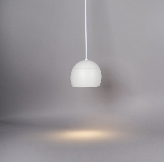 LED-riippuvalaisin Hide-a-lite Globe G2 Pendant, 2700K, valkoinen