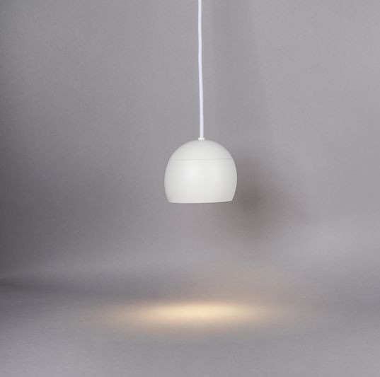 LED-riippuvalaisin Hide-a-lite Globe G2 Pendant, 3000K, valkoinen