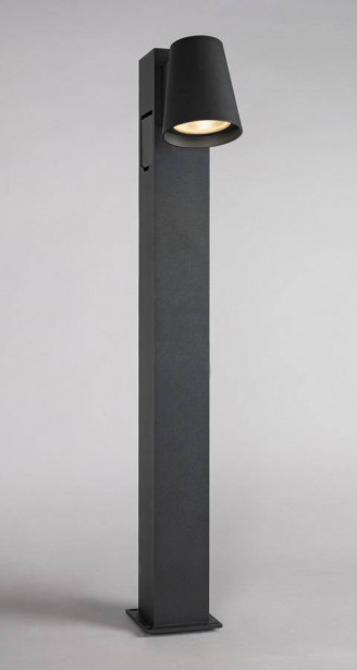 LED-pollarivalaisin Hide-a-lite Cone Pillar Socket, 3000K, antrasiitti