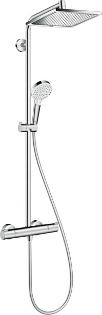 Sadesuihkusetti Hansgrohe Crometta E Showerpipe 240 1jet, termostaattihanalla 27932000