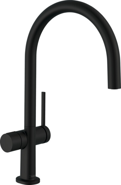 Keittiöhana Hansgrohe Talis M54 220, APK-liitäntä, musta, Verkkokaupan poistotuote