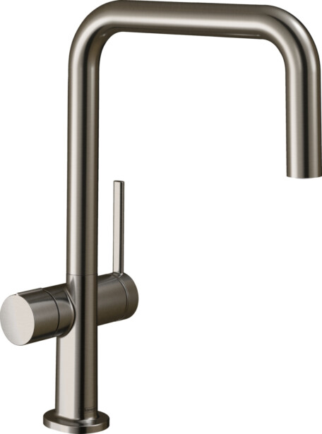 Keittiöhana Hansgrohe Talis M54 U 220 1jet, APK-liitäntä, ruostumaton teräs, Verkkokaupan poistotuote
