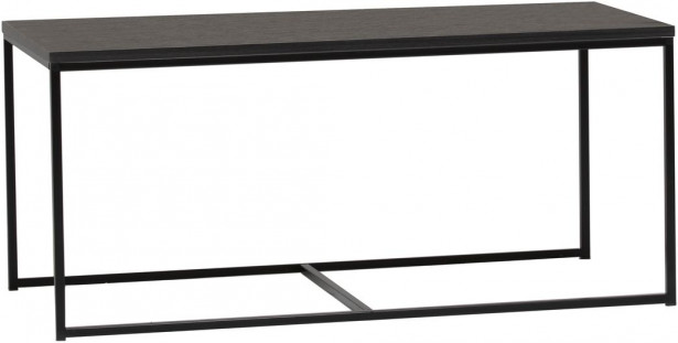 Sohvapöytä Hiipakka Isla, 52x105cm, musta jalava