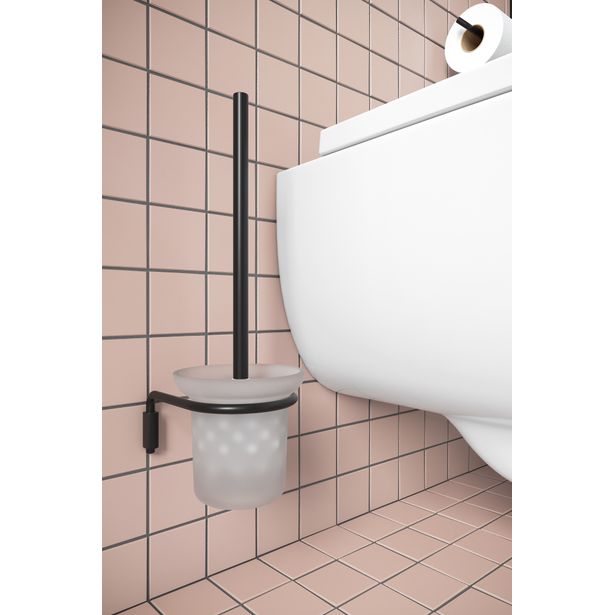 WC-harja ja teline Hietakari Fil, musta