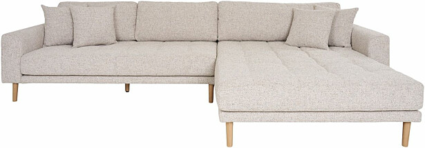 Divaanisohva House Nordic Lido, 3-istuttava, oikea, beige