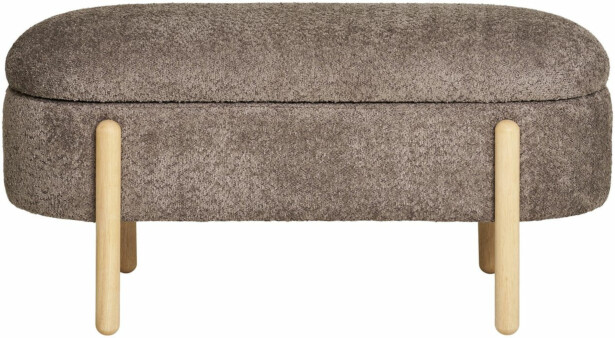 Säilytyspenkki House Nordic Branca, 98cm, ruskea