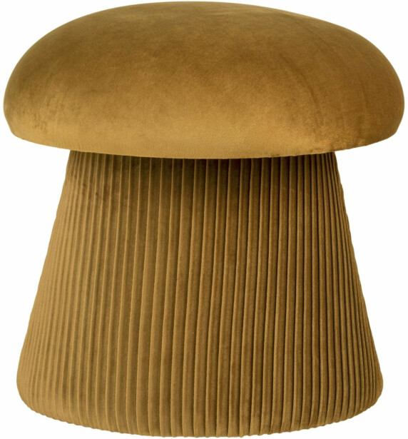Rahi House Nordic Hampton, ø41x39cm, okrankeltainen sametti