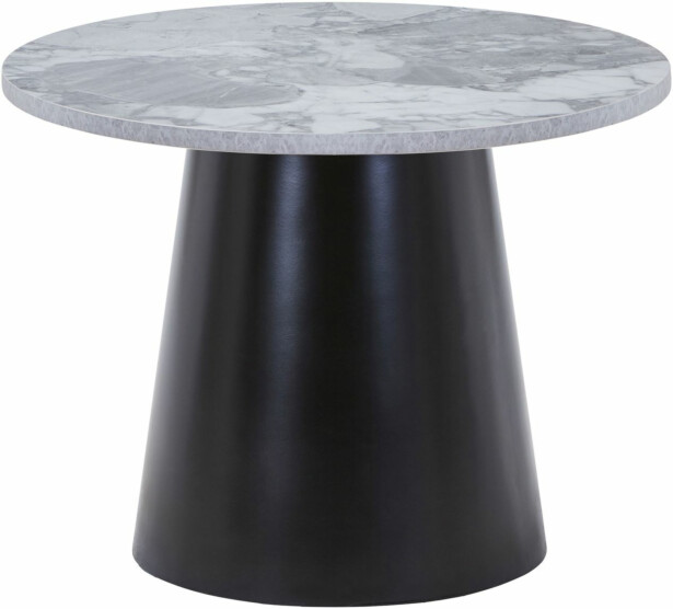 Sohvapöytä House Nordic Brito, ø60cm, harmaa marmorijäljitelmä