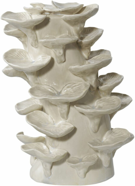 Koriste-esine House Nordic Decoration, 18x15x24cm, keramiikka, beige