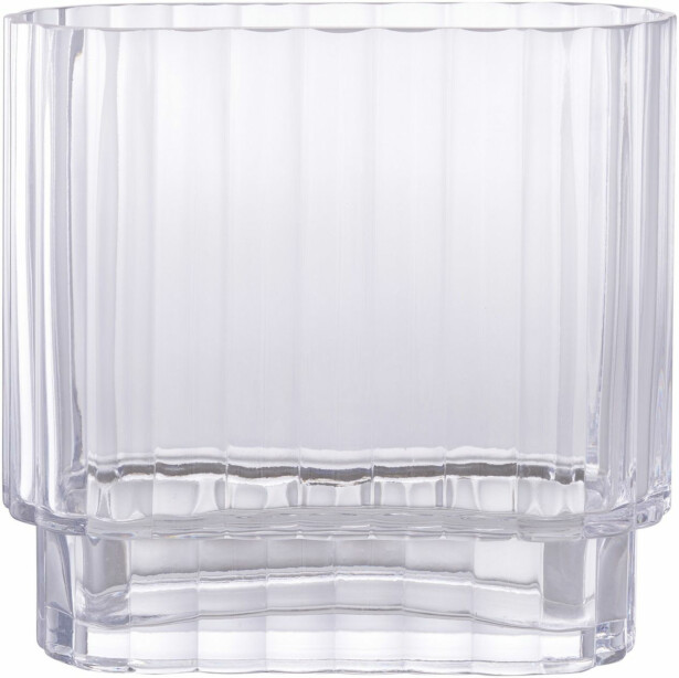Maljakko House Nordic Vase, 20x9x19.5cm, kirkas lasi